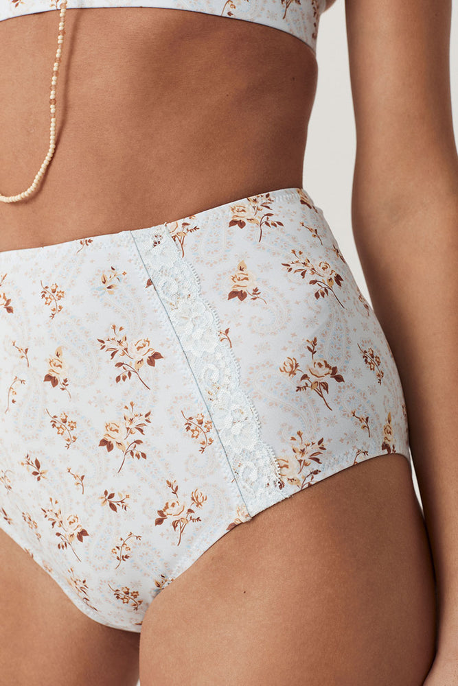 Fleur Lace High Waisted Brief