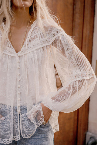 Teodora Lace Blouse