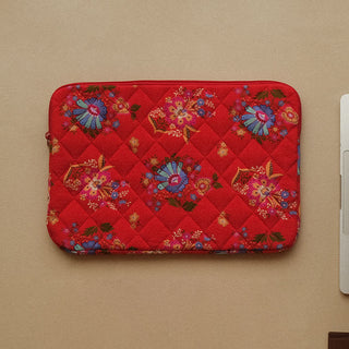 Quilted Medium Laptop Bag