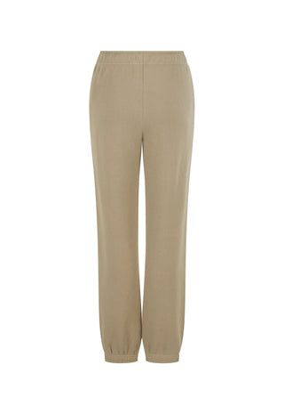  matching beige drawstring pants